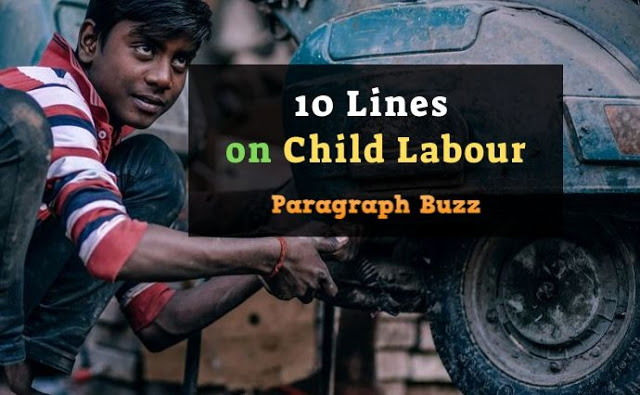 10 Lines on Child Labour in English