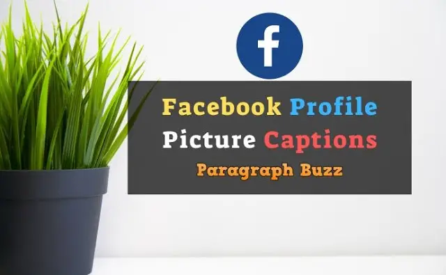 Facebook Profile Picture Caption