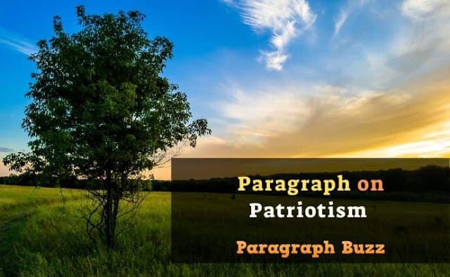 Paragraph on Patriotism 