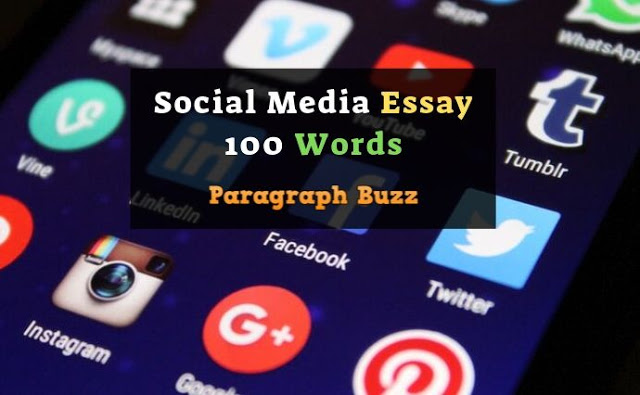 Social Media Essay 100 Words