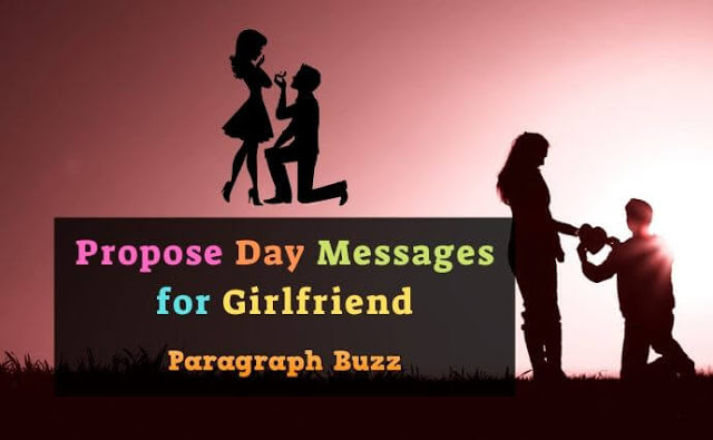 Propose Day Messages for Girlfriend